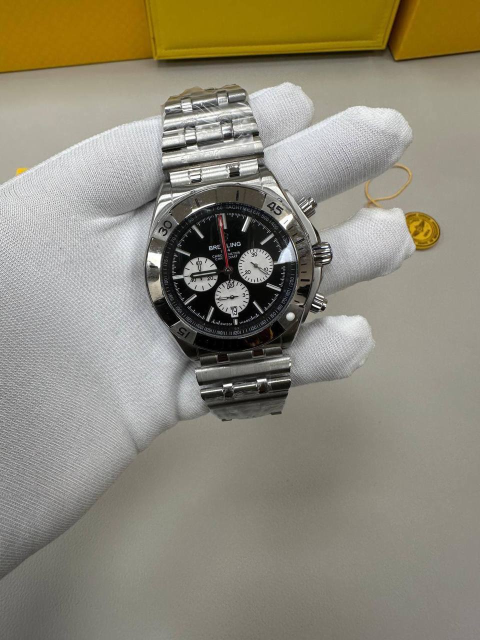 Breitling Chronomat Automatic GMT 40 Stainless Steel in Different Dial Colors Men's Watch UK Best Quality Reps AAA Replica