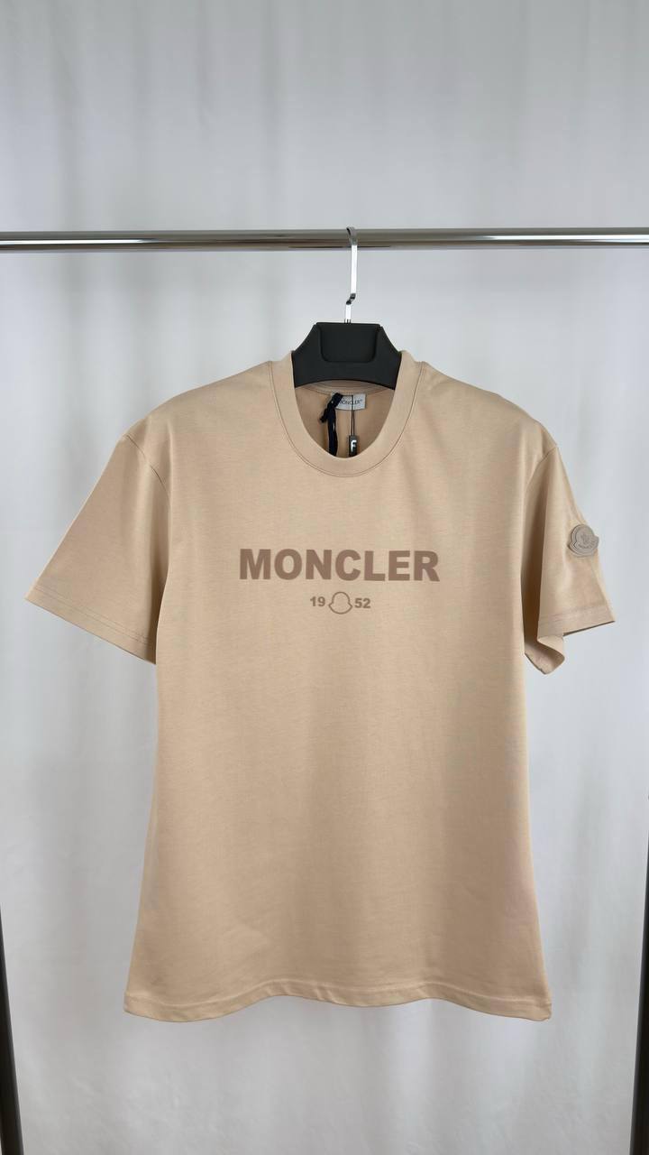 Moncler Organic Logo T-Shirts Men's Women's in Different Colors Reps UK Best Quality AAA Replica