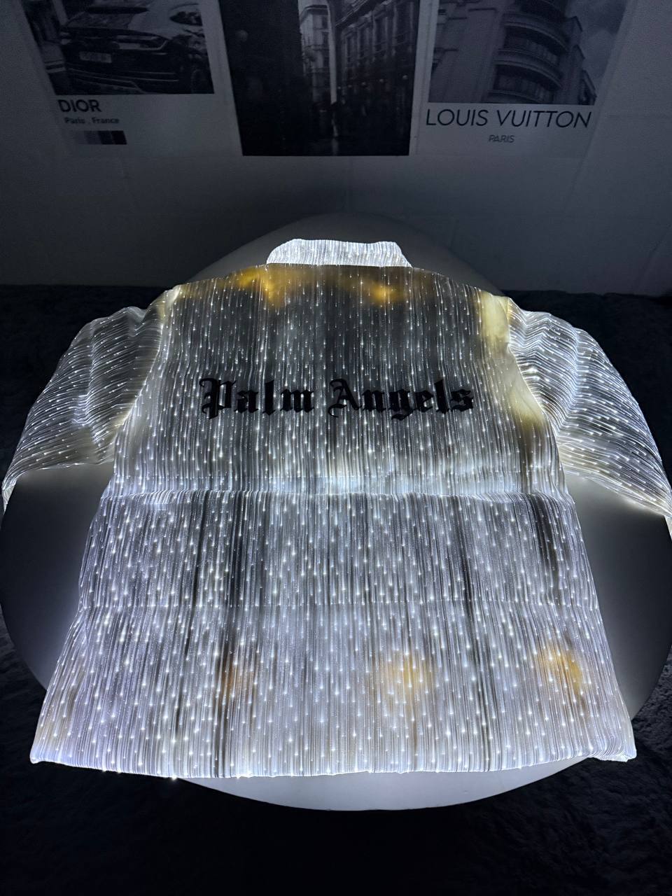 Moncler Maya 70 by Palm Angels Jackets Men's Women's in White Color Reps UK Sale Best Quality AAA Replica