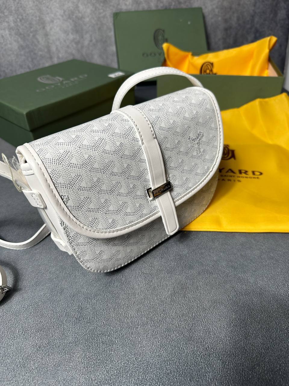 Goyard Belvedere PM Monogram Coated Messenger Women's Bag in Multiple Colors Reps Best Quality AAA Replica