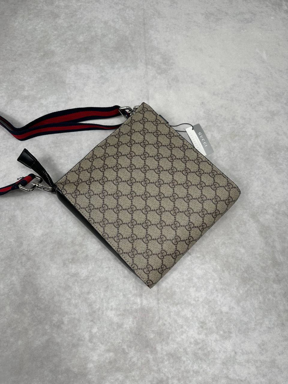 Gucci GG Supreme Canvas Messenger Men's Bag with Dust Bag in 2 Colors Reps Best Quality AAA Replica