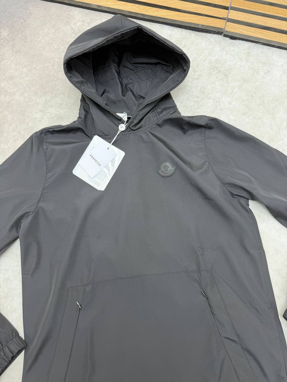 Moncler Escalle Hooded Anorak Jackets Men's Women's in 2 Colors Reps UK Sale Best Quality AAA Replica