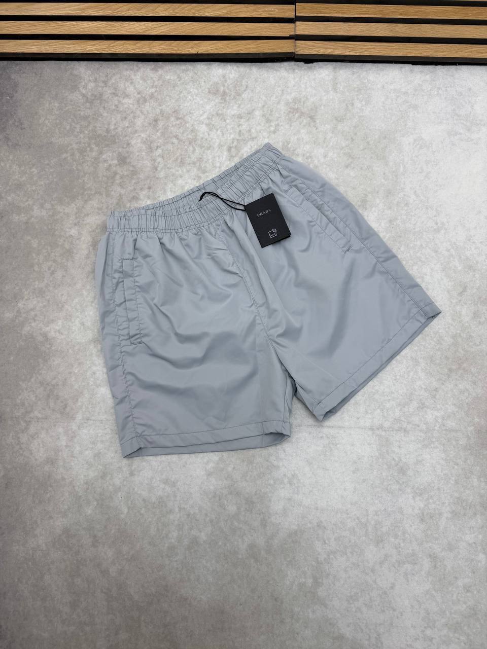 Prada Re-Nylon Triangle Logo Shorts in 2 Colors Men's Reps Sale UK Best Quality AAA Replica