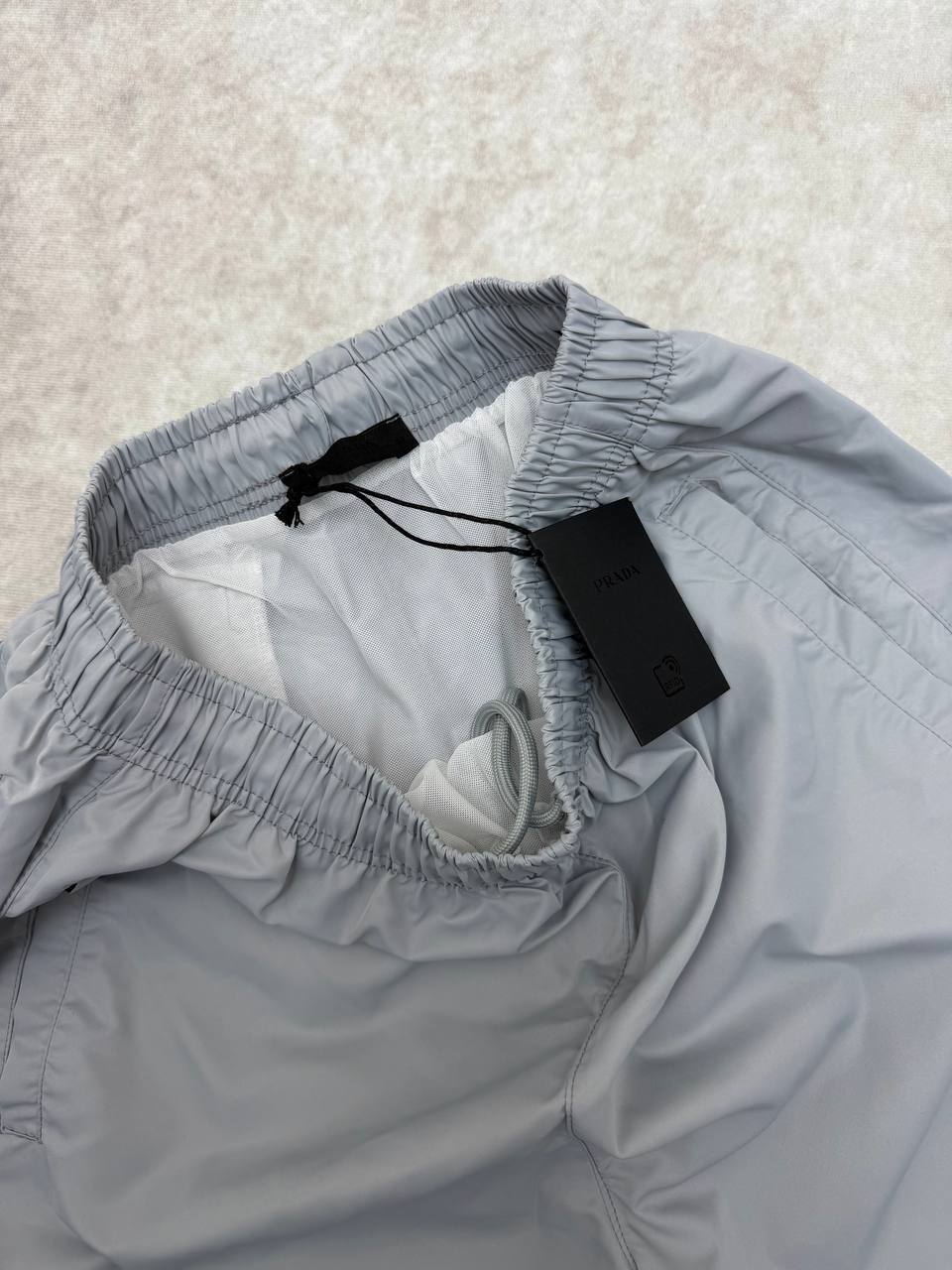 Prada Re-Nylon Triangle Logo Shorts in 2 Colors Men's Reps Sale UK Best Quality AAA Replica