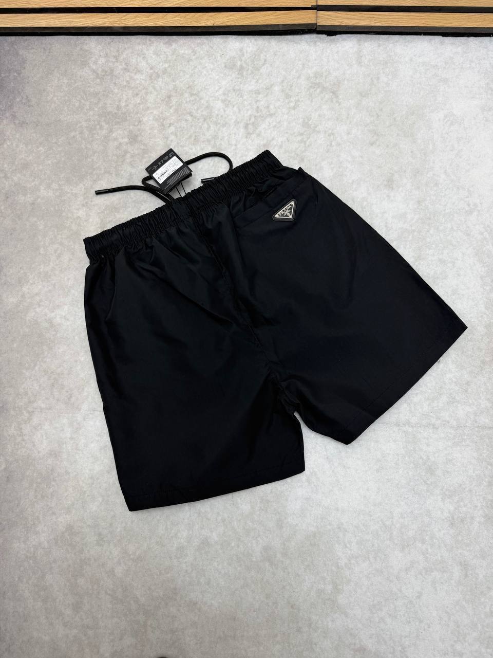 Prada Re-Nylon Triangle Logo Shorts in 2 Colors Men's Reps Sale UK Best Quality AAA Replica