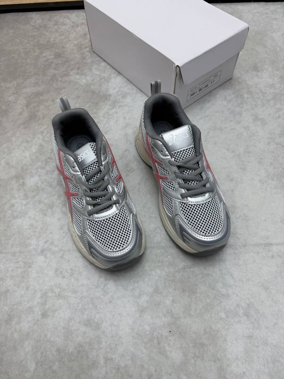 Asics Gel-Kayano 14 Silver Papaya 1203A740-101 Trainers Women's Reps Sale UK Best Quality AAA Replica
