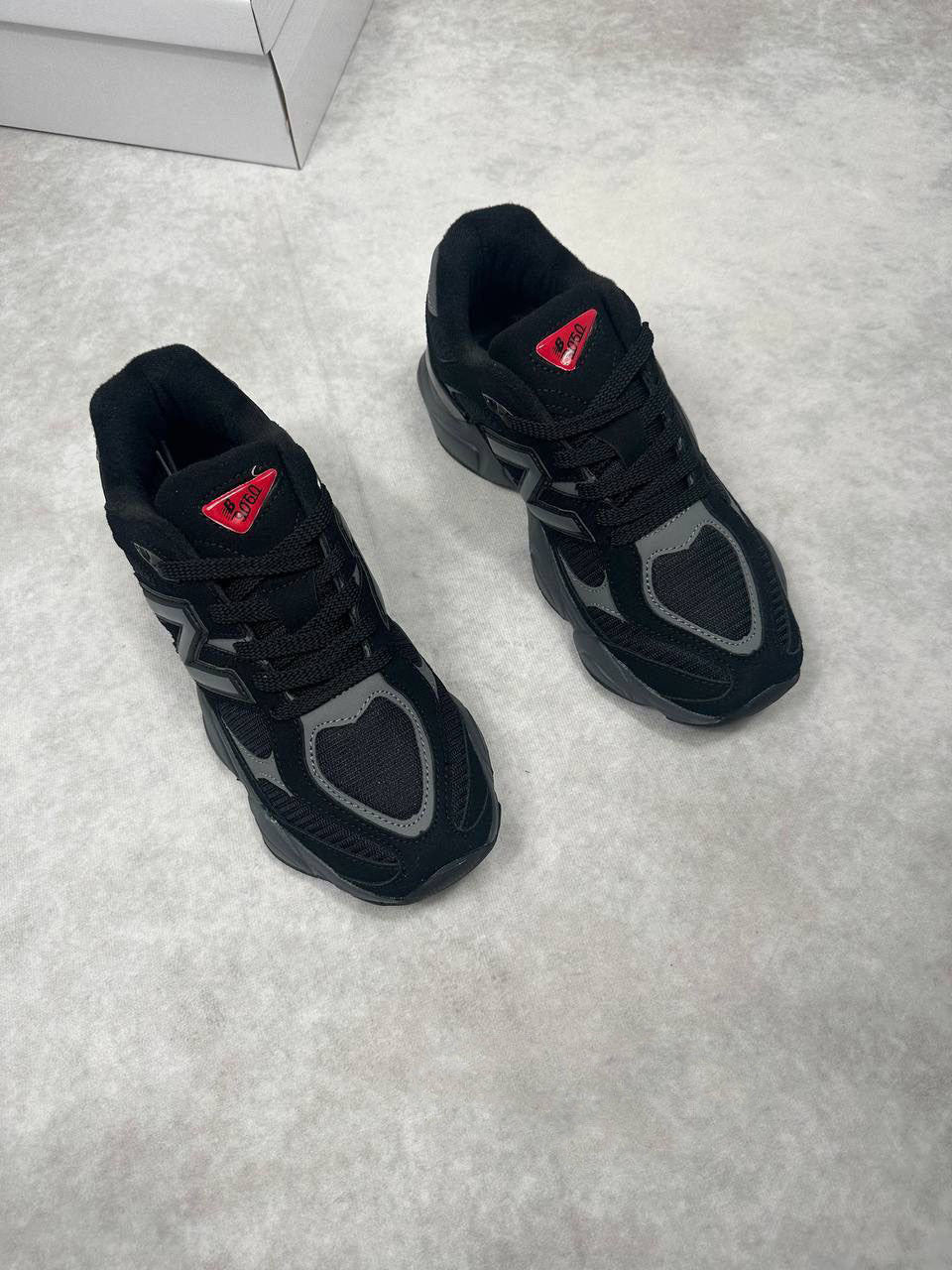New Balance 9060 "Black/Grey/Red" Women's Trainers Reps Sale UK Best Quality AAA Replica