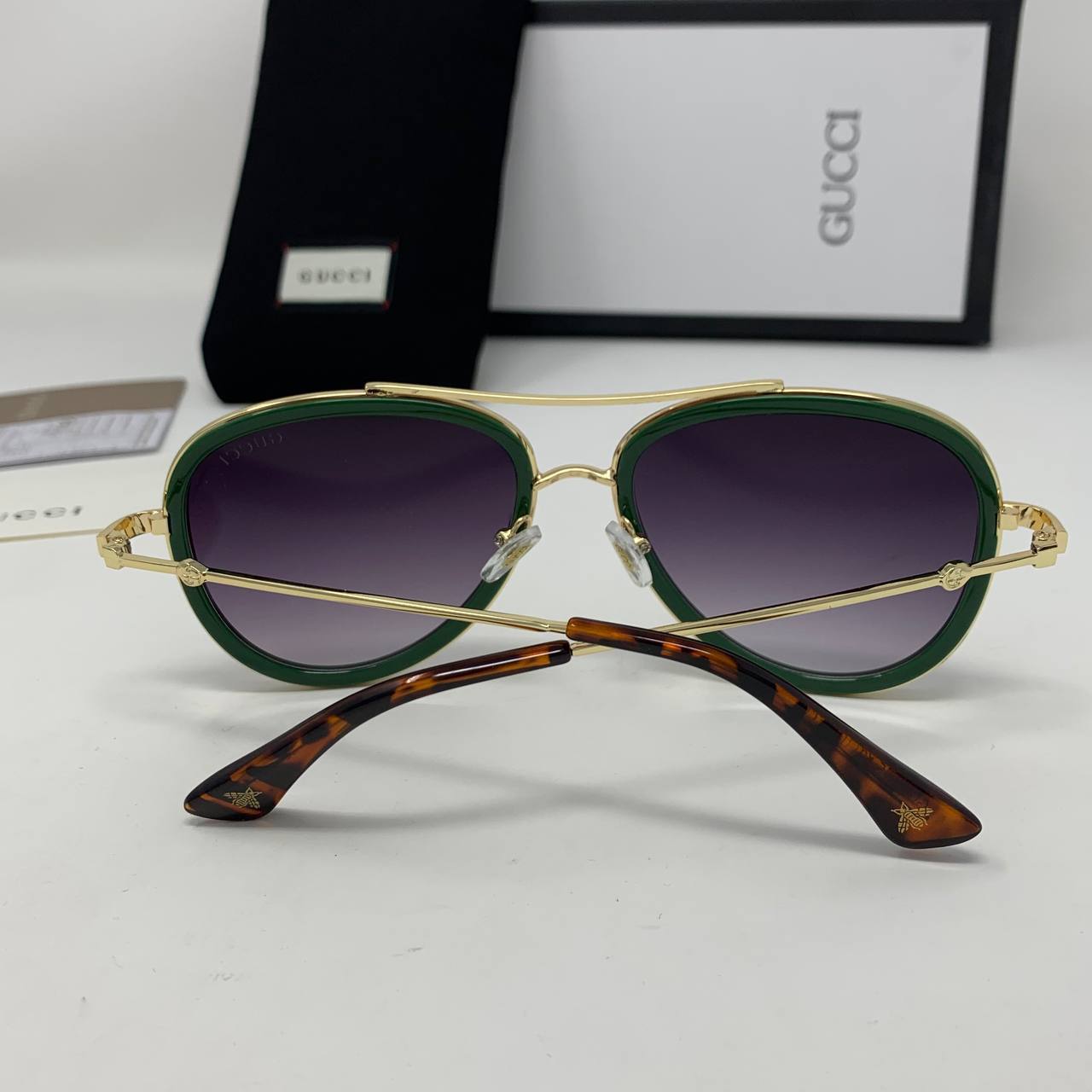 Gucci Web Frame Aviator Sunglasses Men's Women's Reps Sale UK Best Quality AAA Replica