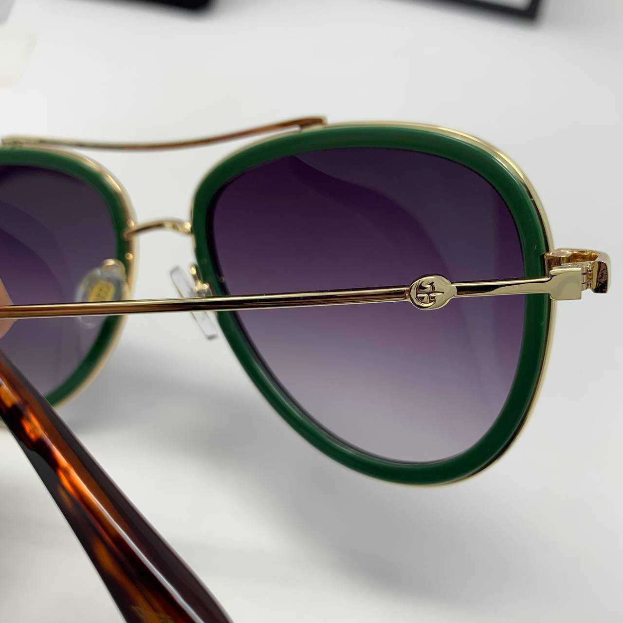 Gucci Web Frame Aviator Sunglasses Men's Women's Reps Sale UK Best Quality AAA Replica