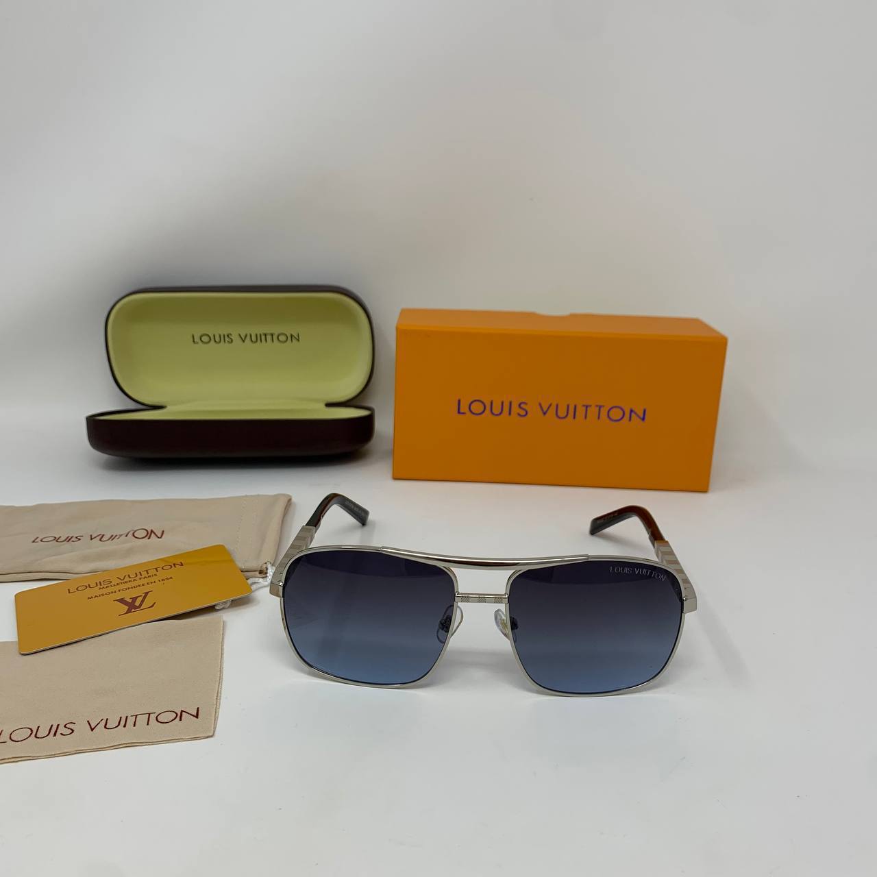 Louis Vuitton Attitude Sunglasses Silver-Tone Men's Reps Sale UK Best Quality Sale AAA Replica