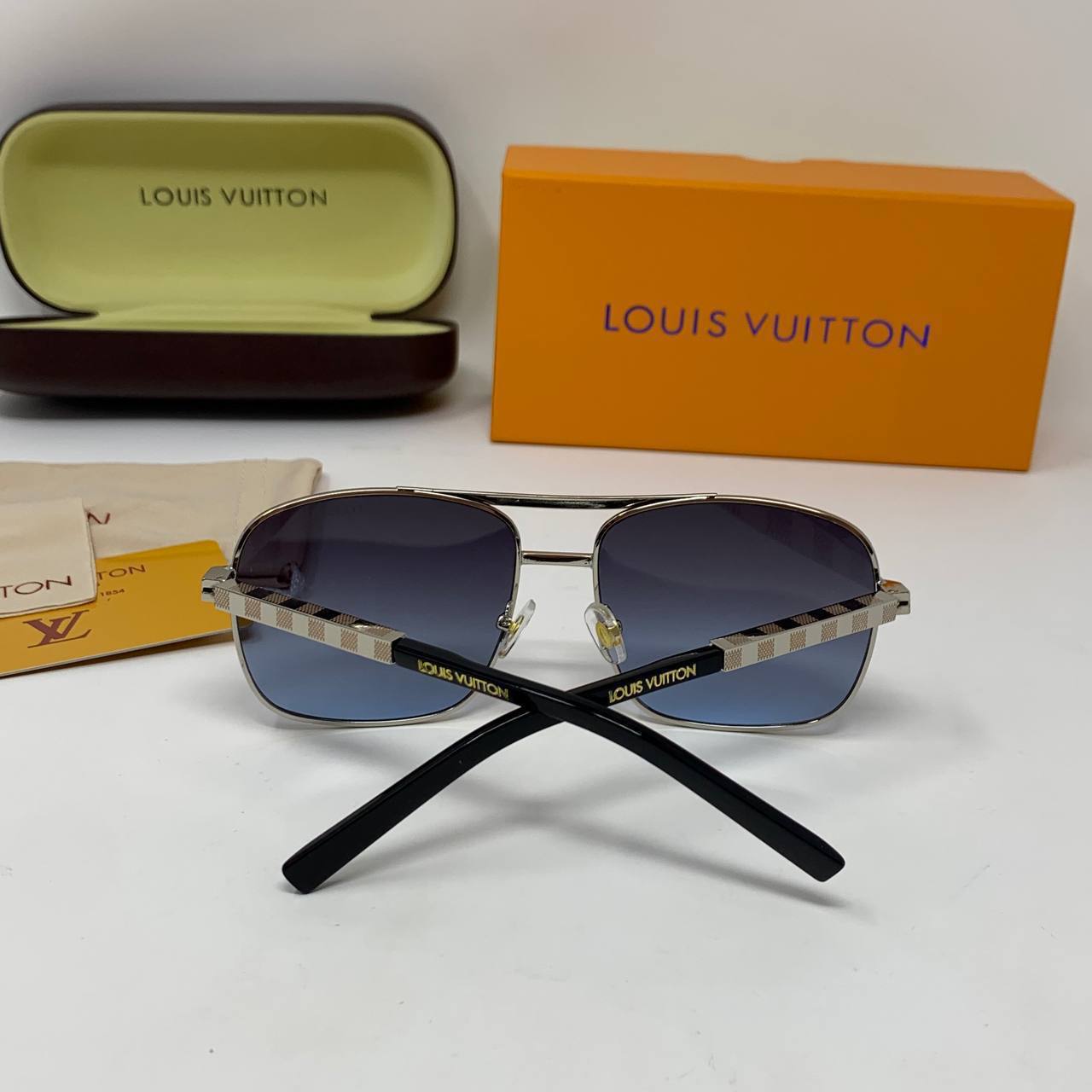 Louis Vuitton Attitude Sunglasses Silver-Tone Men's Reps Sale UK Best Quality Sale AAA Replica