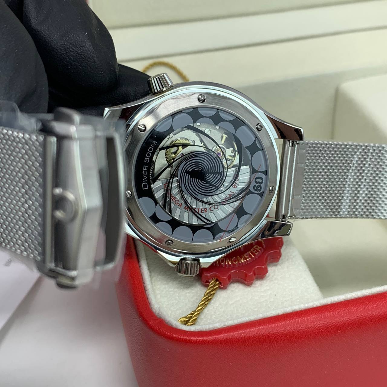 Omega Seamaster Diver James Bond 60th Anniversary Blue Dial 210.30.42.20.03.002 Men's Watch Reps UK Best Quality Sale AAA Replica