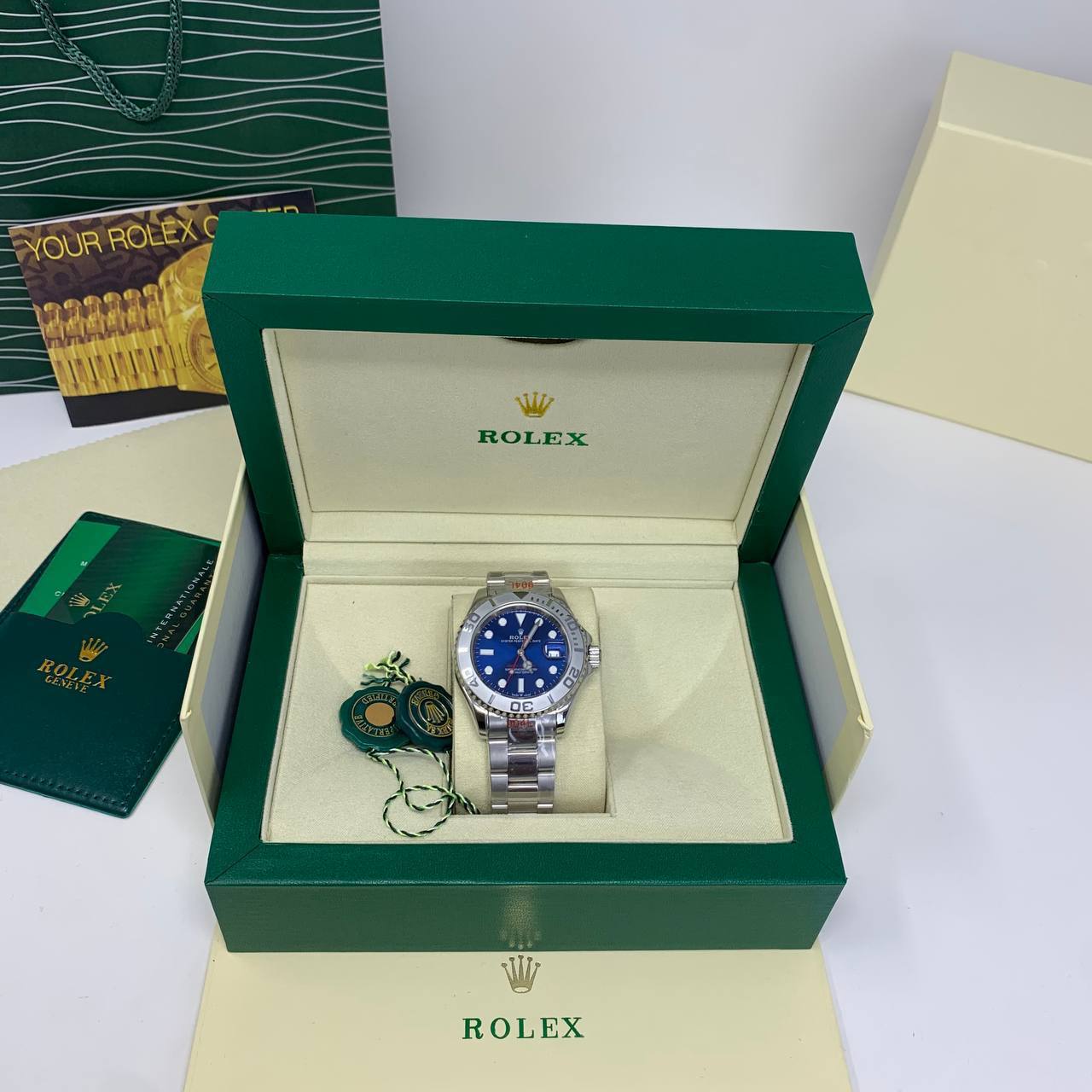 Rolex Yacht-Master 126622-0002 Men's Watch Blue Dial Stainless Steel AAA Best Quality Reps Sale UK Replica