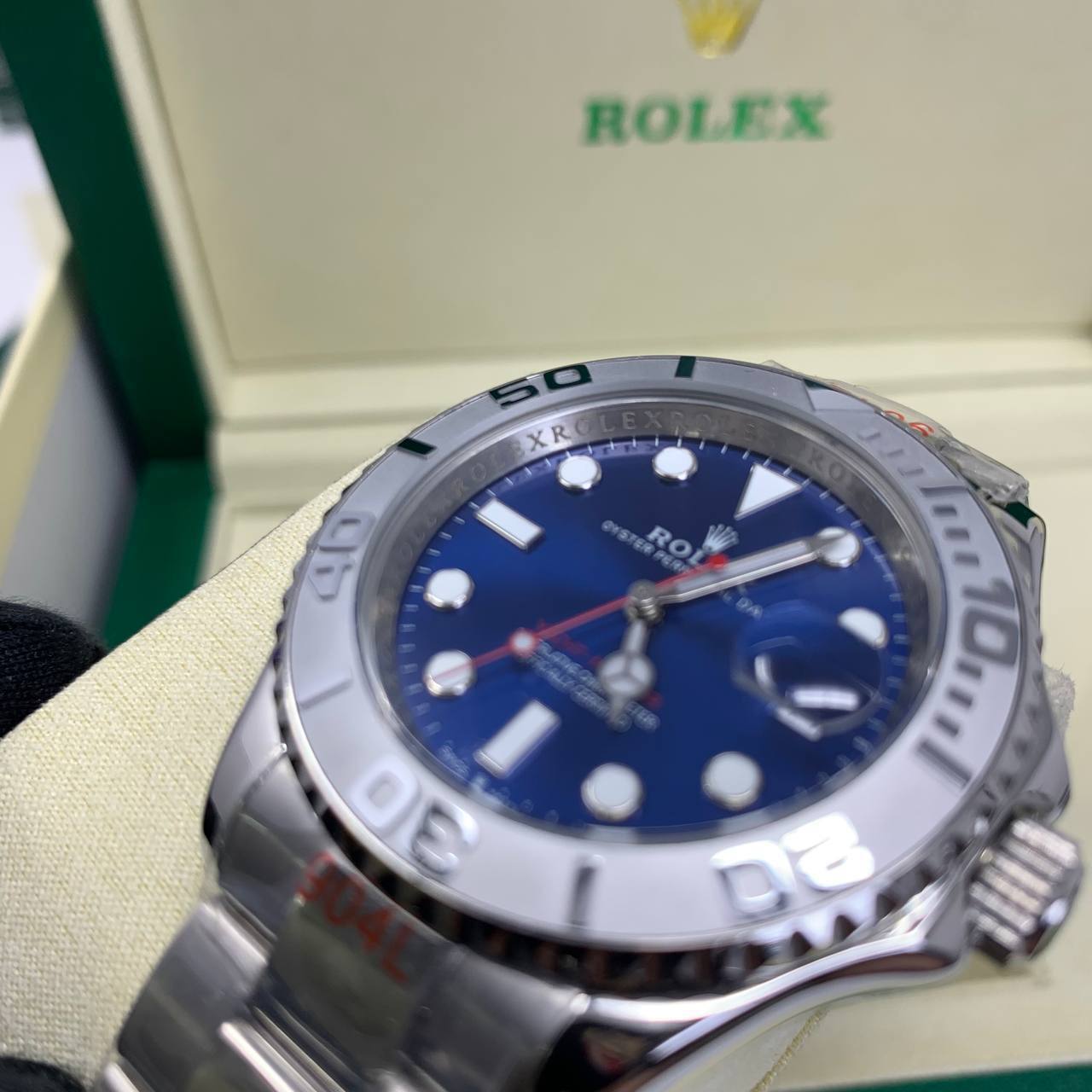Rolex Yacht-Master 126622-0002 Men's Watch Blue Dial Stainless Steel AAA Best Quality Reps Sale UK Replica