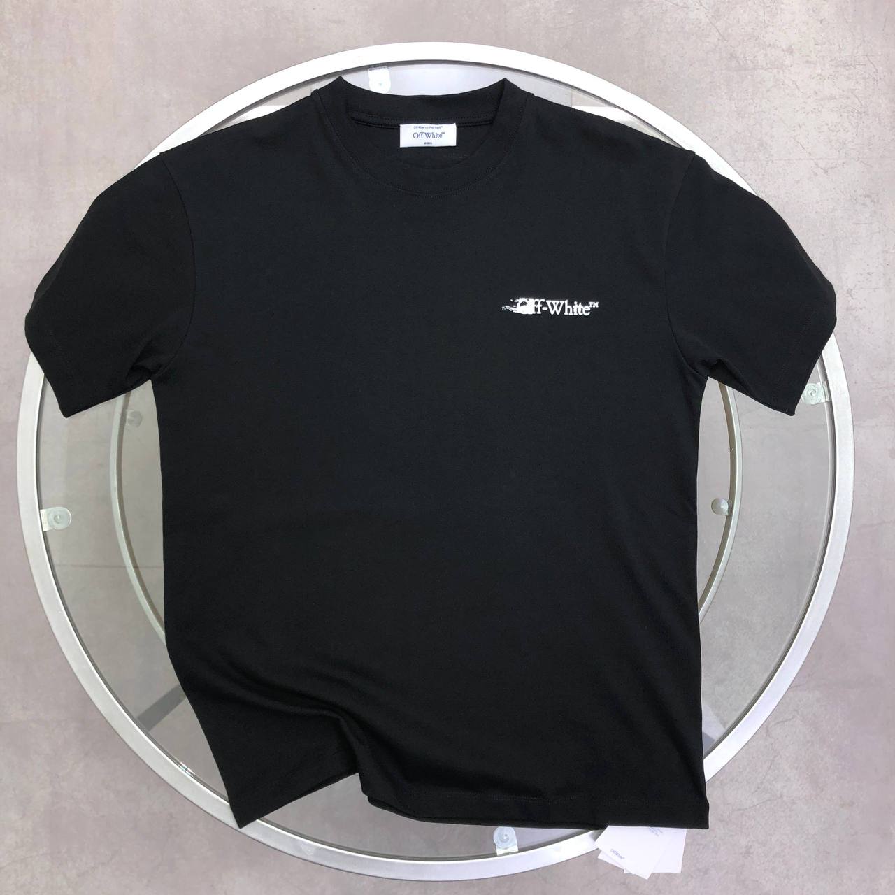 Off-White Men's Ink Arrow Slim Fit Men's Women's T-Shirts in 2 Colors Reps Sale UK Best Quality AAA Replica