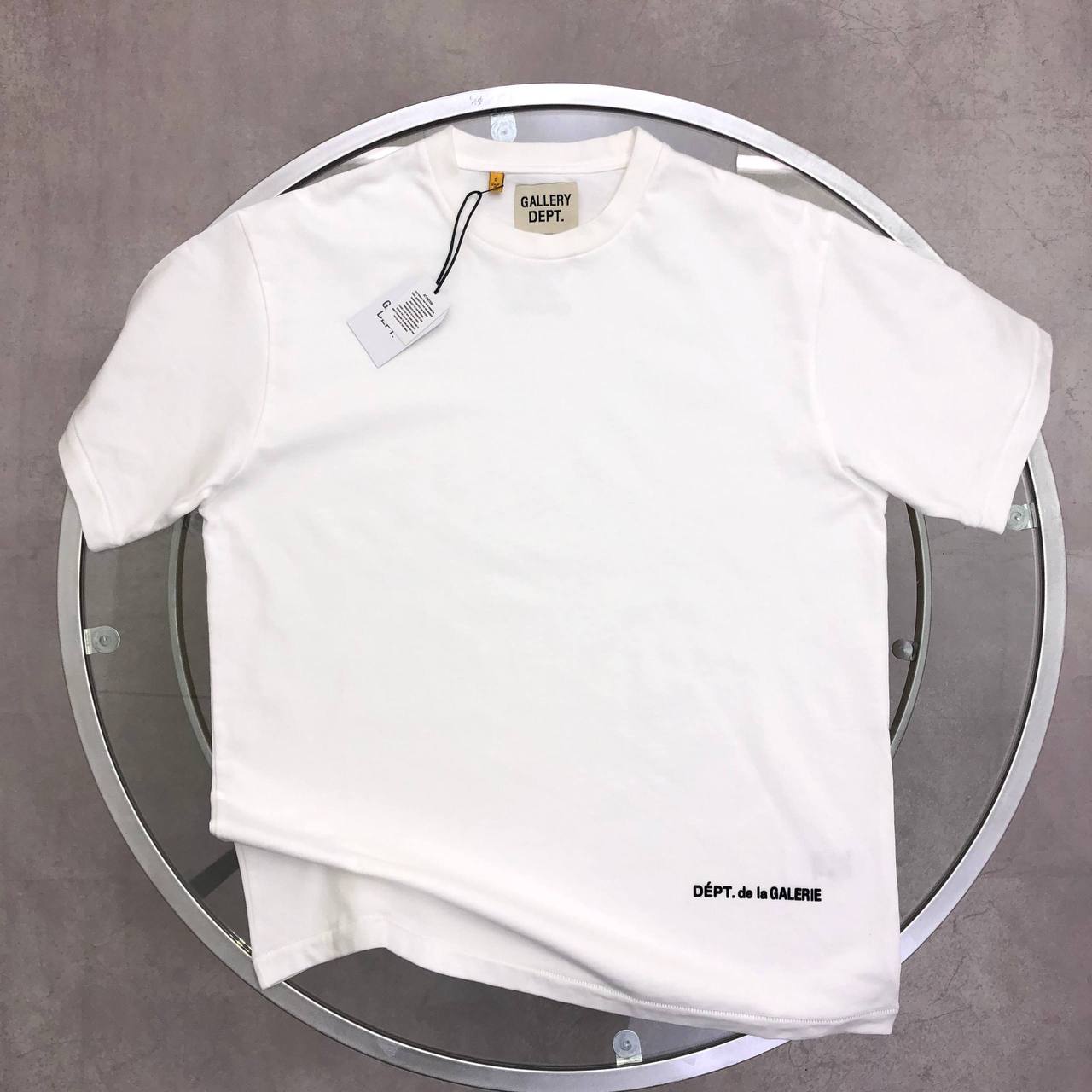Gallery Dept. French Logo Crewneck T-Shirt in 2 Colors Men's Women's Reps Sale UK Best Quality Replica