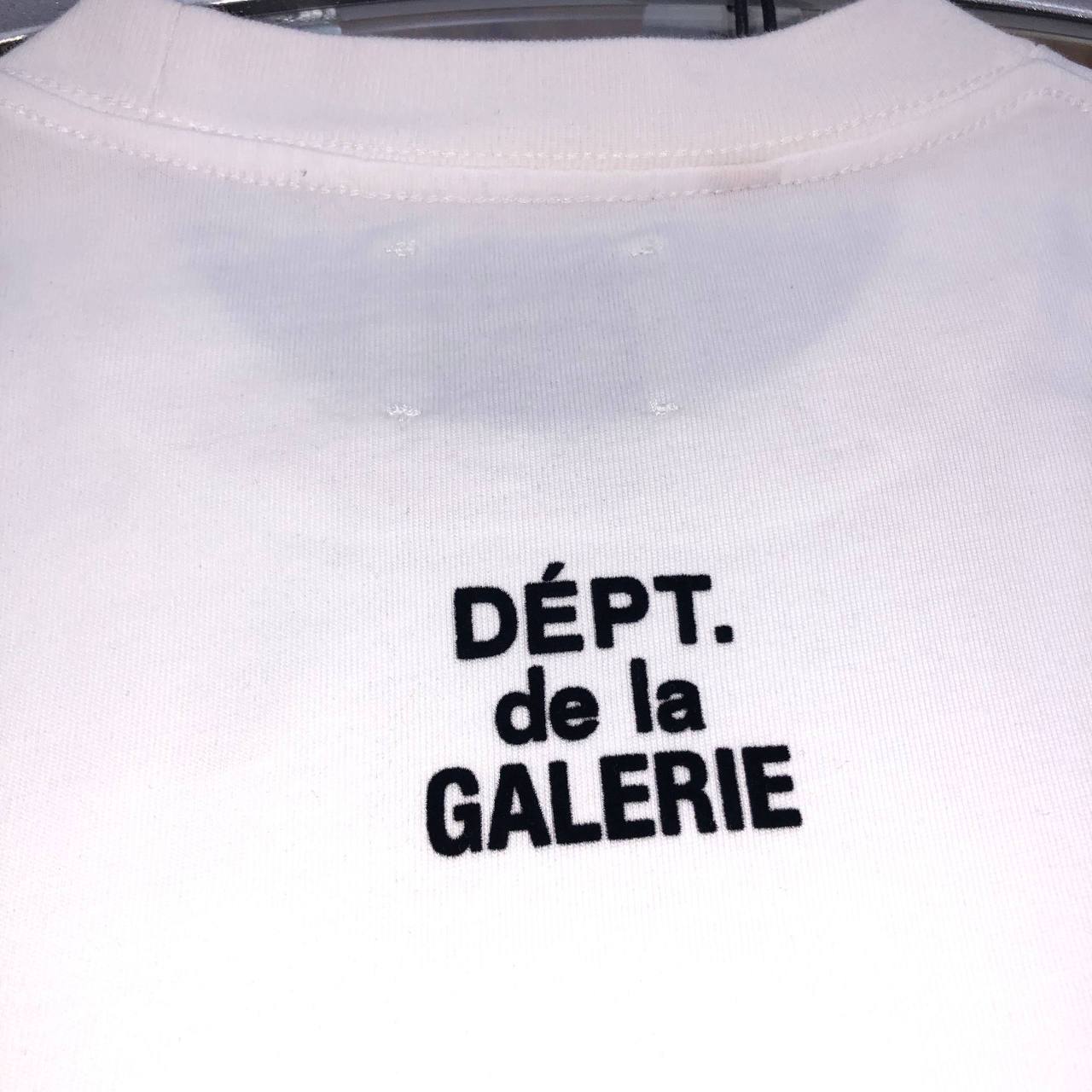 Gallery Dept. French Logo Crewneck T-Shirt in 2 Colors Men's Women's Reps Sale UK Best Quality Replica