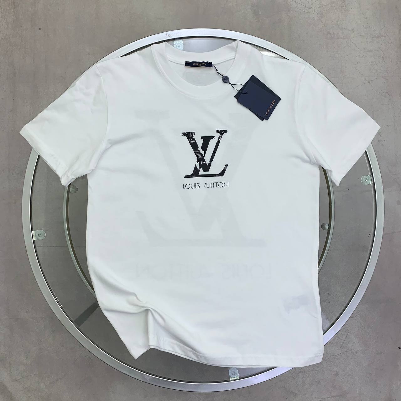 Louis Vuitton x NBA Logo Short Sleeves T-Shirts Men's Women's in 2 Colors Reps Sale UK Best Quality AAA Replica