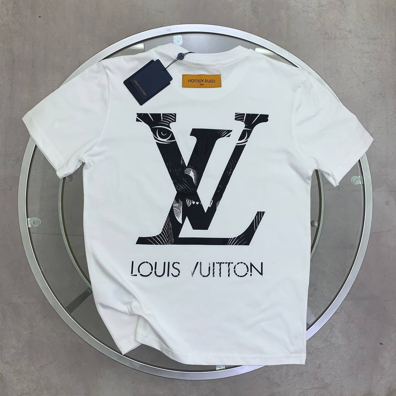 Louis Vuitton x NBA Logo Short Sleeves T-Shirts Men's Women's in 2 Colors Reps Sale UK Best Quality AAA Replica