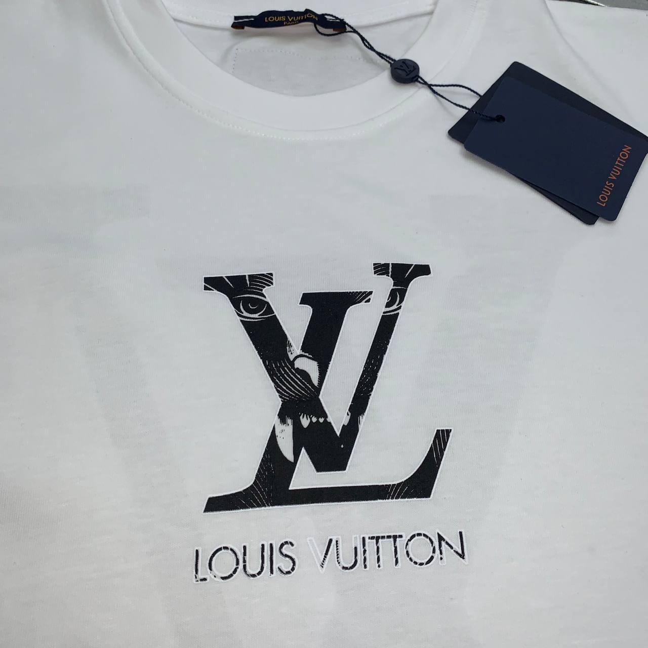Louis Vuitton x NBA Logo Short Sleeves T-Shirts Men's Women's in 2 Colors Reps Sale UK Best Quality AAA Replica