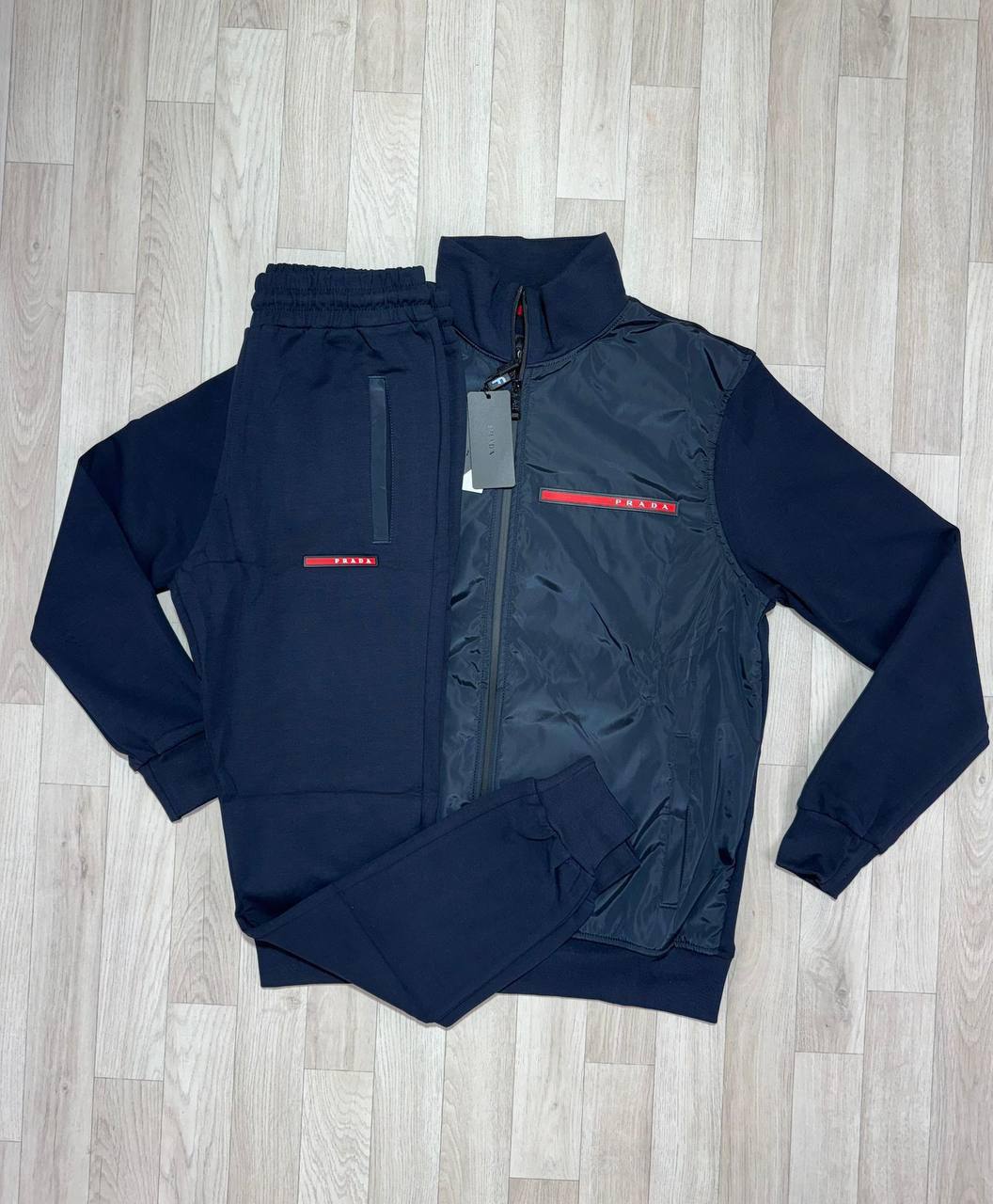 Prada Lycra Tracksuit Set Men's in Different Colors Reps Sale UK Best Quality AAA Replica