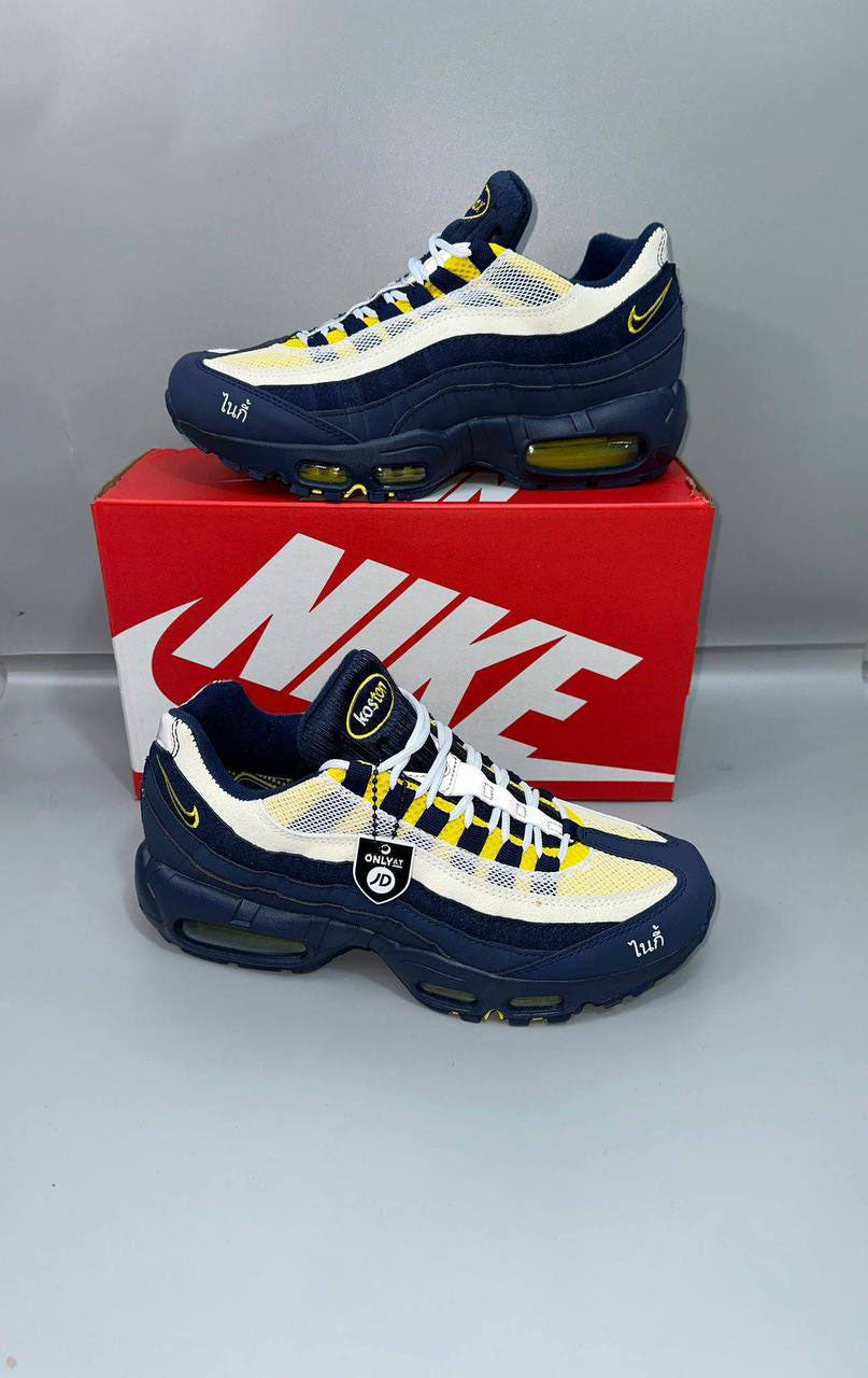 Nike SB Air Max 95 x Eric Koston "Obsidian Speed Yellow" HQ8492-400 Trainers Men's Reps UK Best Quality Sale AAA Replica