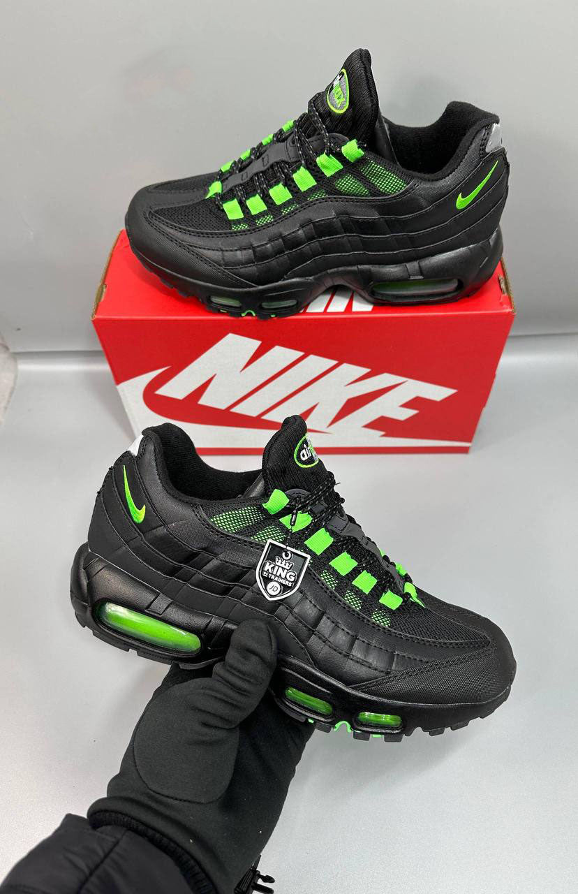 Nike Air Max 95 OG Big Bubble "Green Shock" IB1667-002 Trainers Men's Reps UK Best Quality Sale AAA Replica