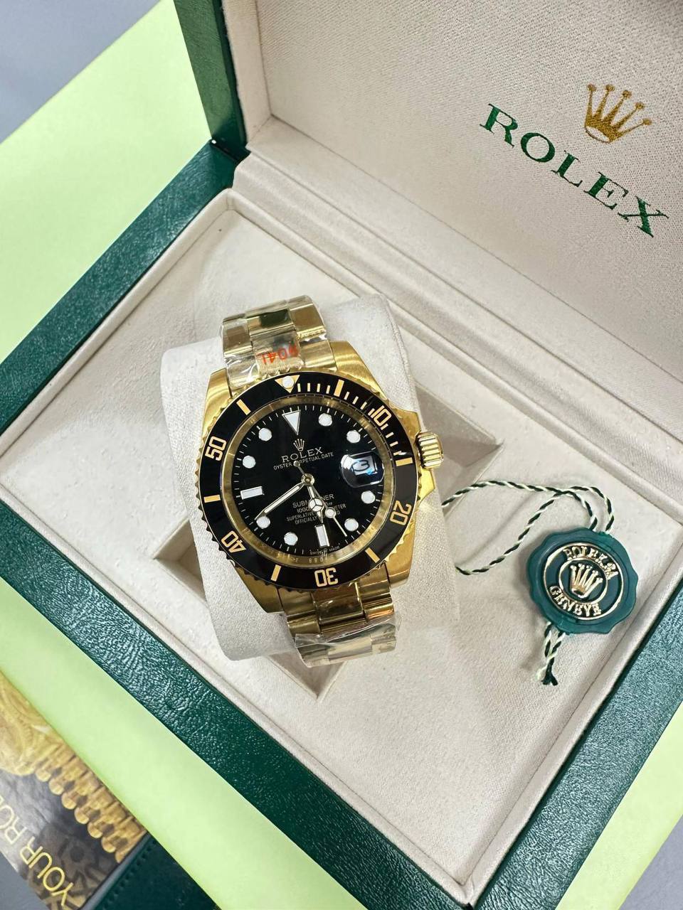 Rolex Submariner Date "Black Dial" Yellow Gold 126618LN Watch Men's Reps Sale UK Best Quality AAA Replica