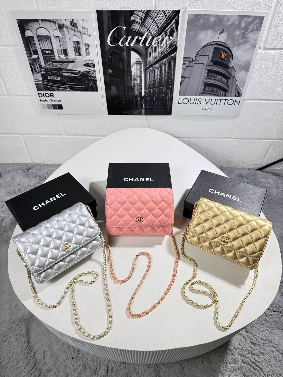 Chanel Wallet on Chain WOC Women's Bag in Different Colors Reps Sale UK Best Quality AAA Replica