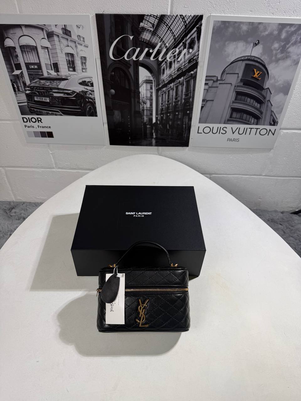 Saint Laurent Gaby Vanity Lambskin Women's Bag in 2 Colors Reps Sale UK Best Quality AAA Replica