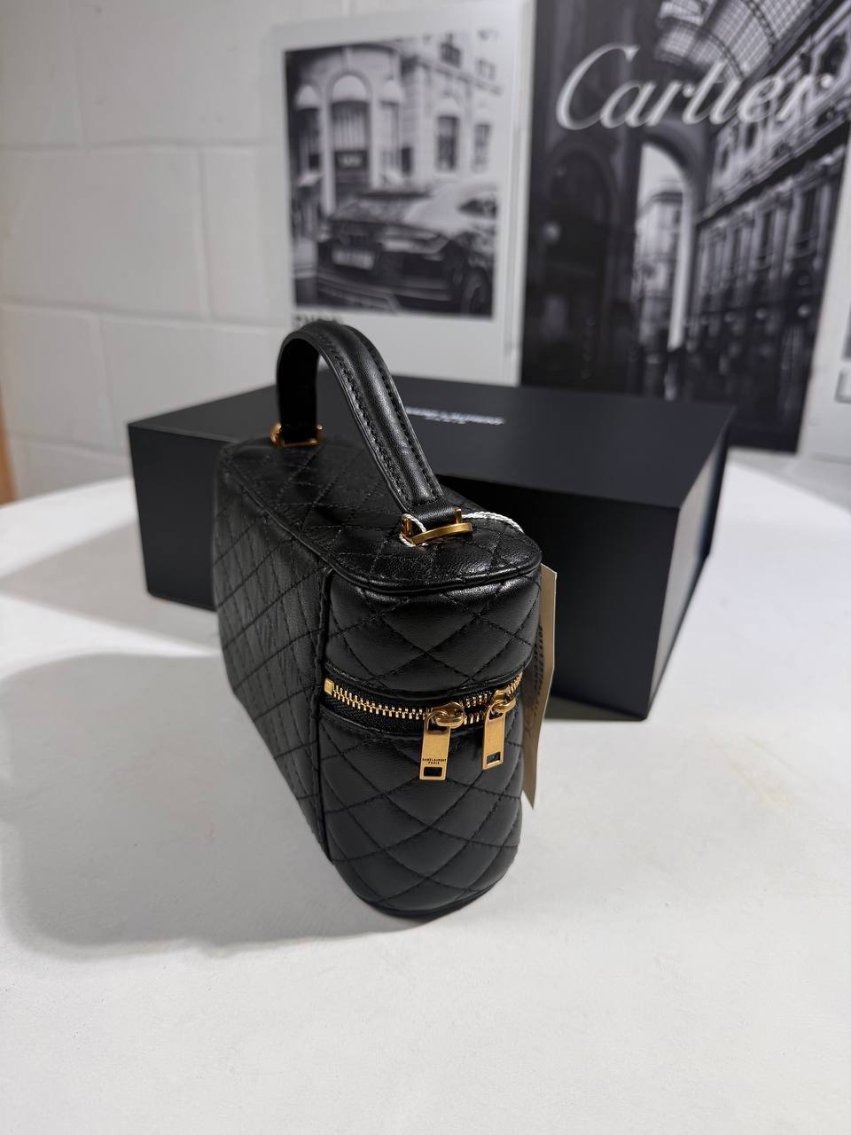 Saint Laurent Gaby Vanity Lambskin Women's Bag in 2 Colors Reps Sale UK Best Quality AAA Replica