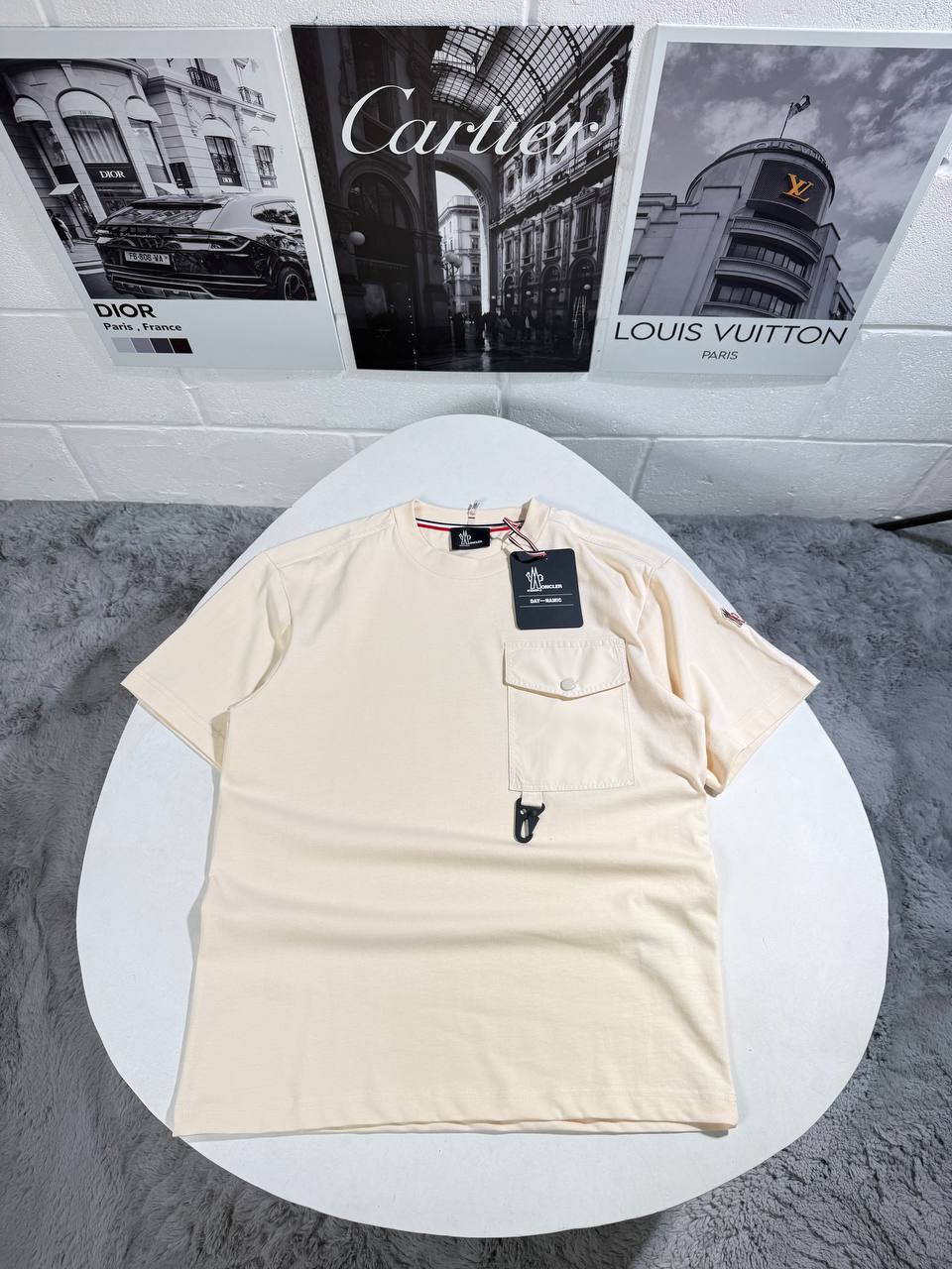 Moncler Grenoble Utility Pocket Logo T-Shirt Men's Women's in Different Colors Reps Sale UK Best Quality Replica