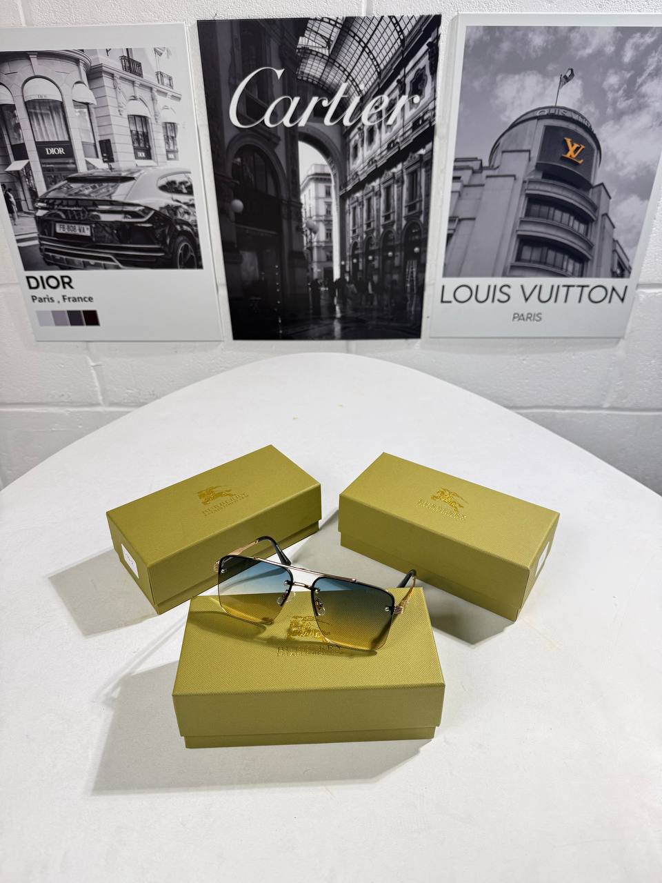 Burberry BE3164 Pilot Classic Aviator Sunglasses Men's Women's Reps Sale UK Best Quality AAA Replica