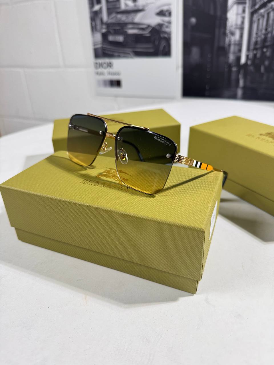 Burberry BE3164 Pilot Classic Aviator Sunglasses Men's Women's Reps Sale UK Best Quality AAA Replica