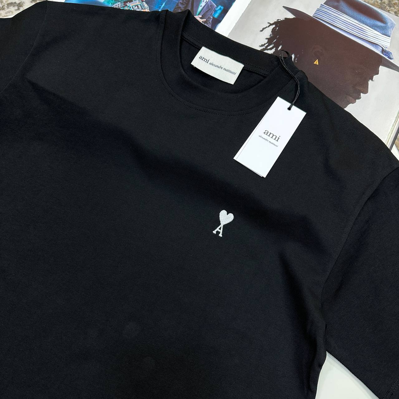 Ami Paris Ami de Coeur Logo Short Sleeves T-Shirts Men's Women's in Different Colors Reps Sale UK Best Quality AAA Replica