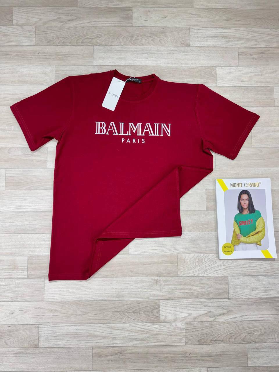Balmain Cotton Logo-Print T-Shirts Men's Women's in Different Colors Reps Sale UK Best Quality AAA Replica