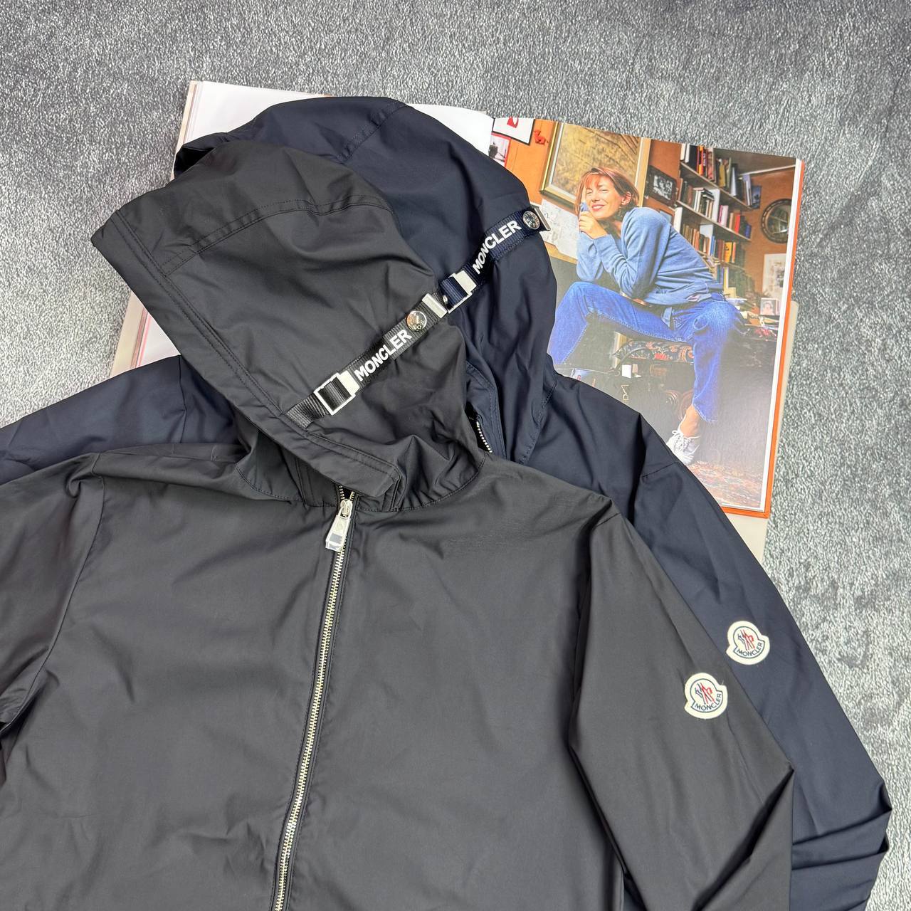Moncler Water-Repellent Remoray Windbreaker Jacket Men's Women's in 2 Colors Reps UK Sale Best Quality AAA Replica