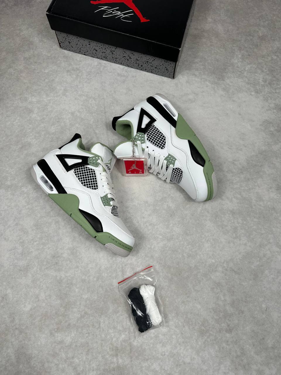 Nike Air Jordan 4 Retro "Seafoam" AQ9129-103 Sneakers Men's Reps Sale UK Best Quality AAA Replica