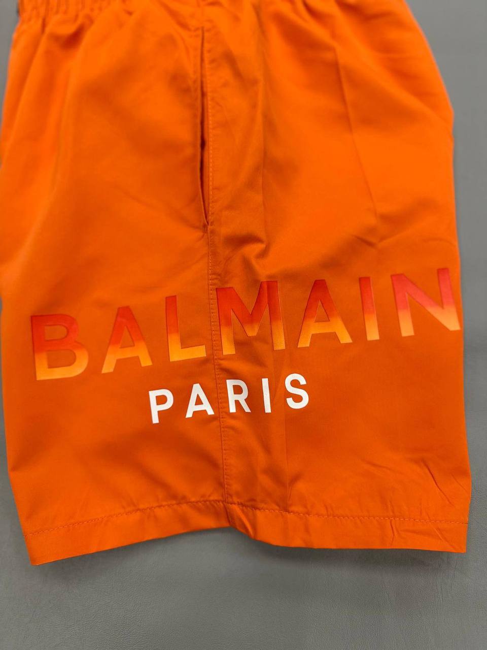 Balmain Signature Logo Print Swim Shorts in Different Colord Men's Reps Sale UK Best Quality AAA Replica