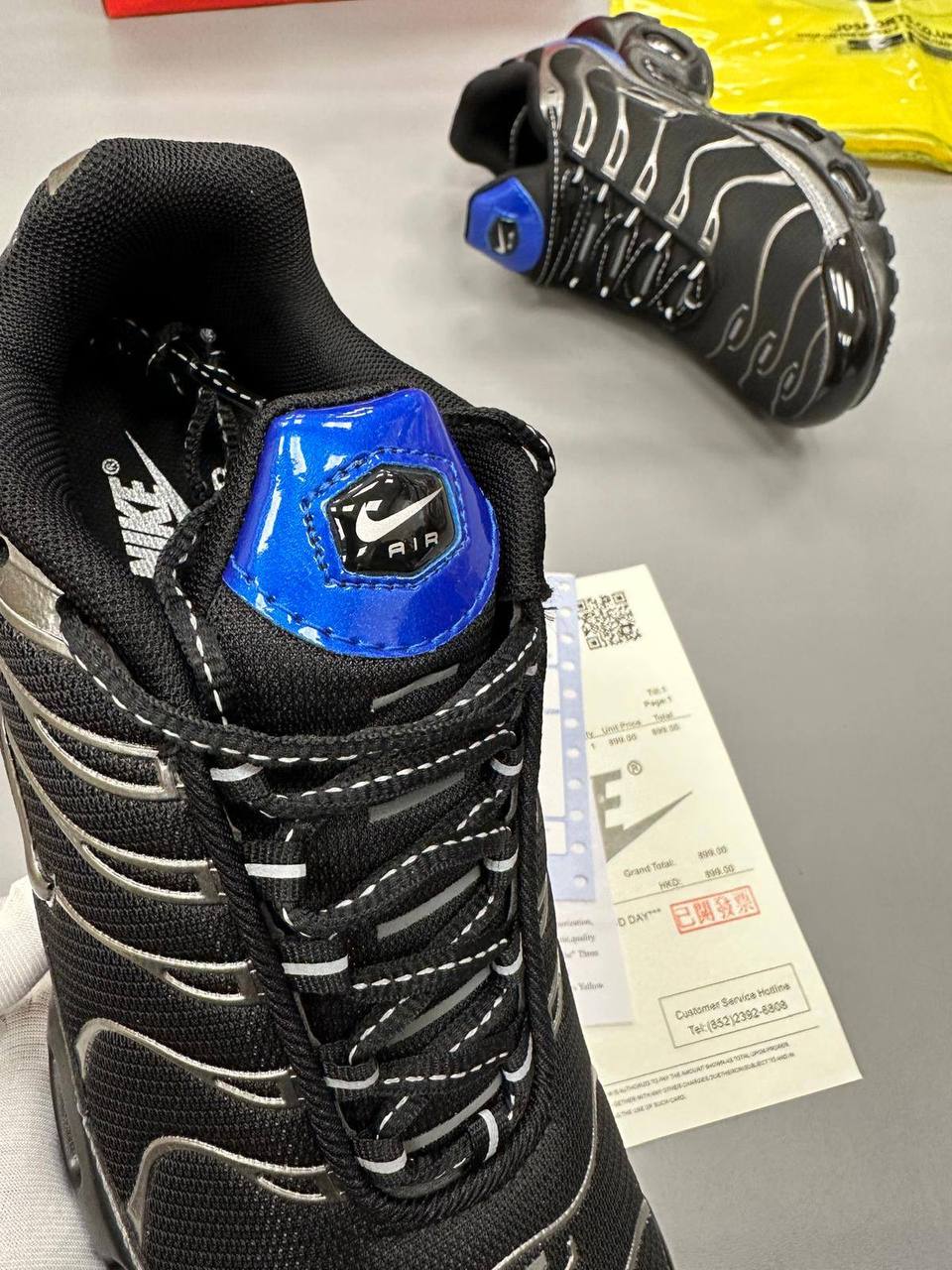 Nike Air Max Plus TN "Black Metallic Grey" CW2646-001 Trainers Men's Reps Sale UK Best Quality Replica