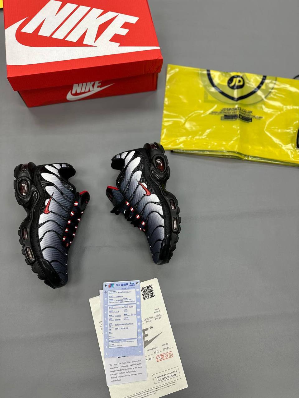 Nike Air Max Plus TN "Black Gradient Red/ Dracula" CI2299-001 Trainers Men's Reps Sale UK Best Quality Replica