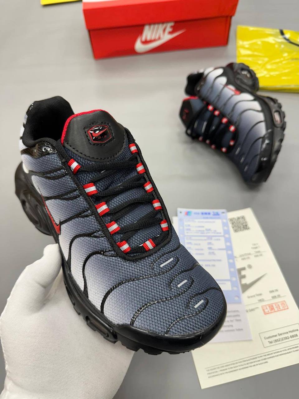 Nike Air Max Plus TN "Black Gradient Red/ Dracula" CI2299-001 Trainers Men's Reps Sale UK Best Quality Replica