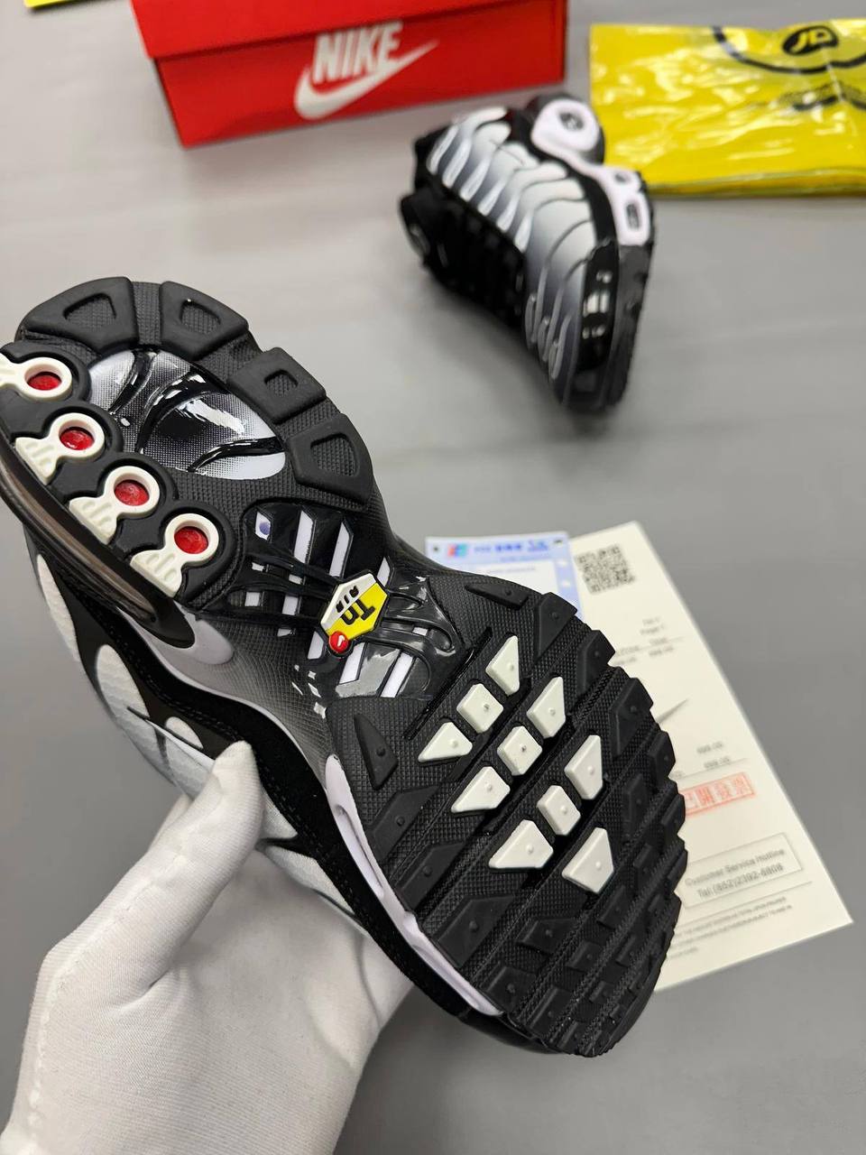 Nike Air Max Plus TN "Black Silver White" DM0032-003 Trainers Men's Reps Sale UK Best Quality Replica