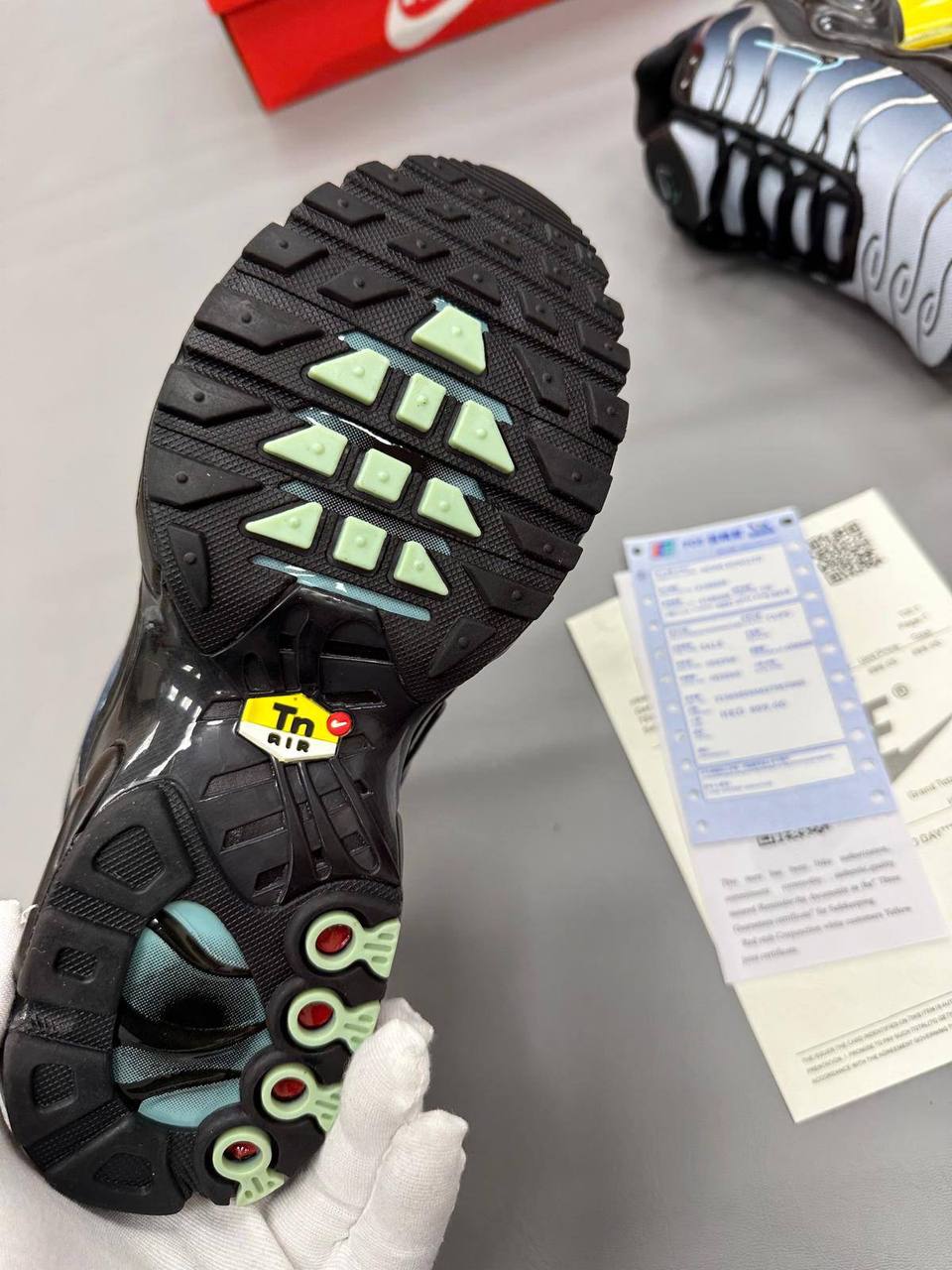 Nike Air Max Plus TN "Black/Wolf Grey" IO0657-001 Trainers Men's Reps Sale UK Best Quality Replica