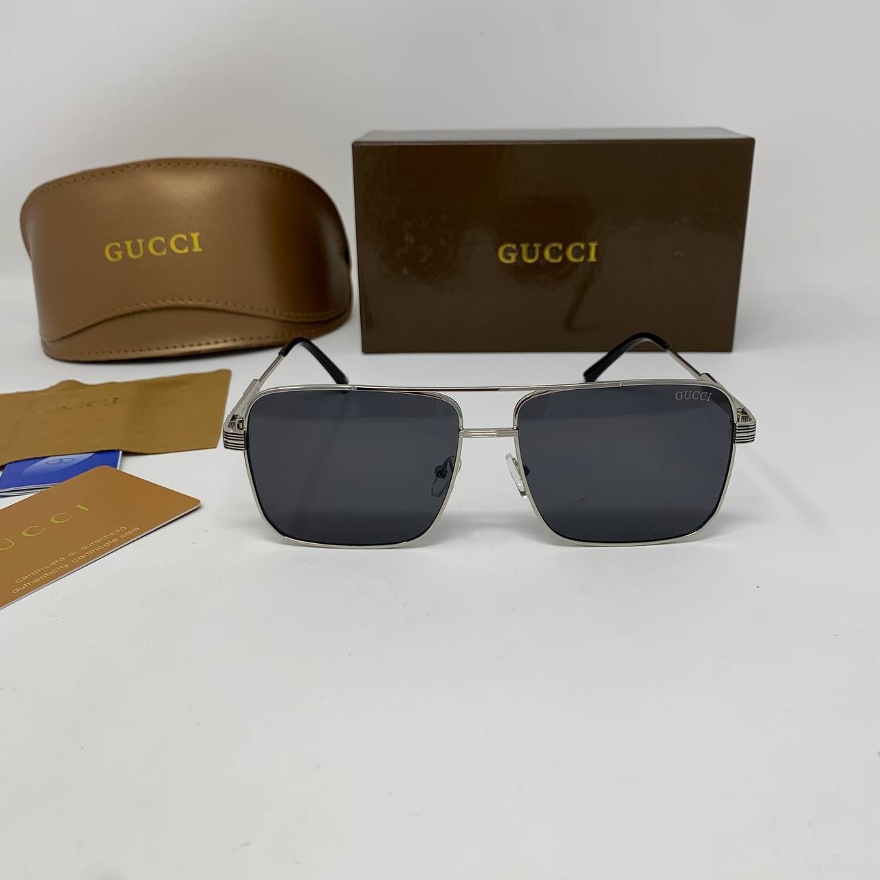 Gucci Metal Navigator Sunglasses GG0529S Men's Women's Reps Sale UK Best Quality AAA Replica