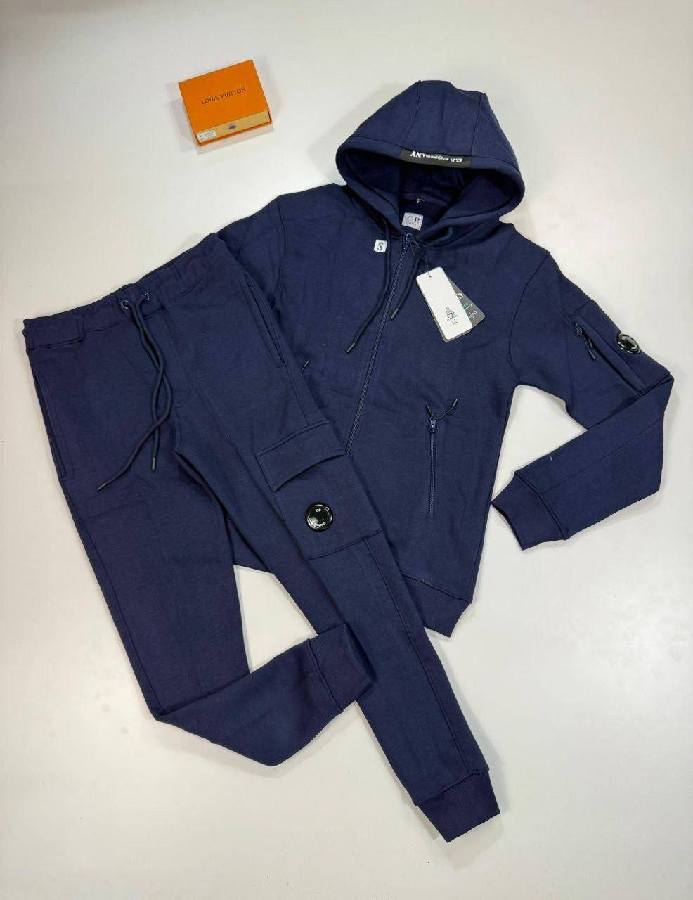 C.P. Company Diagonal Raised Fleece Full-Zip Tracksuit in Different Colors Reps Sale UK Best Quality AAA Replica
