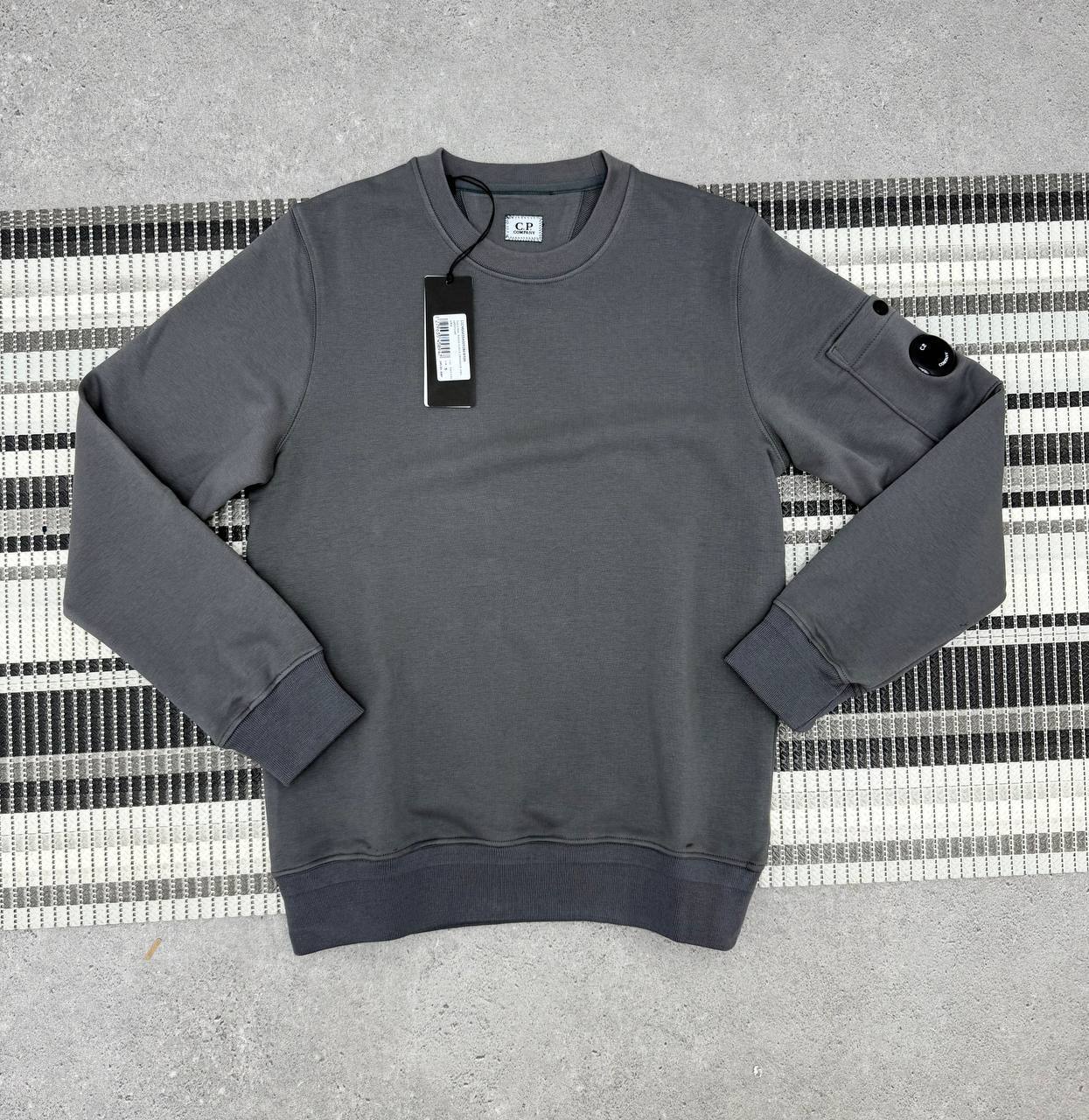 C.P. Company Diagonal Raised Fleece Lens Men's Women's Jumper in Different Colors Reps UK Best Quality AAA Replica