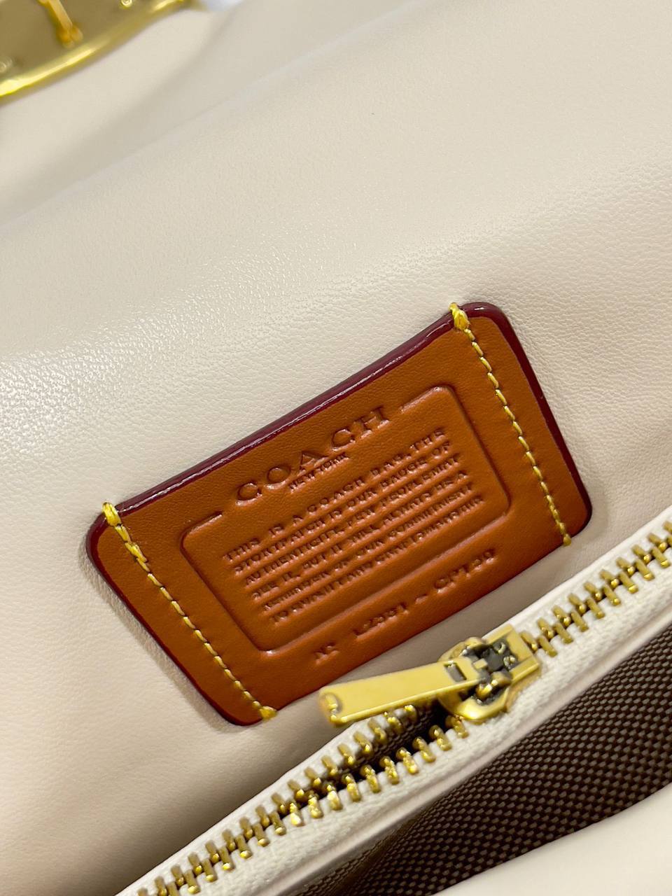 Coach Tabby Quilted Shoulder Bag 26 Women's in "Chalk" White Colors Reps Sale UK Best Quality AAA Replica