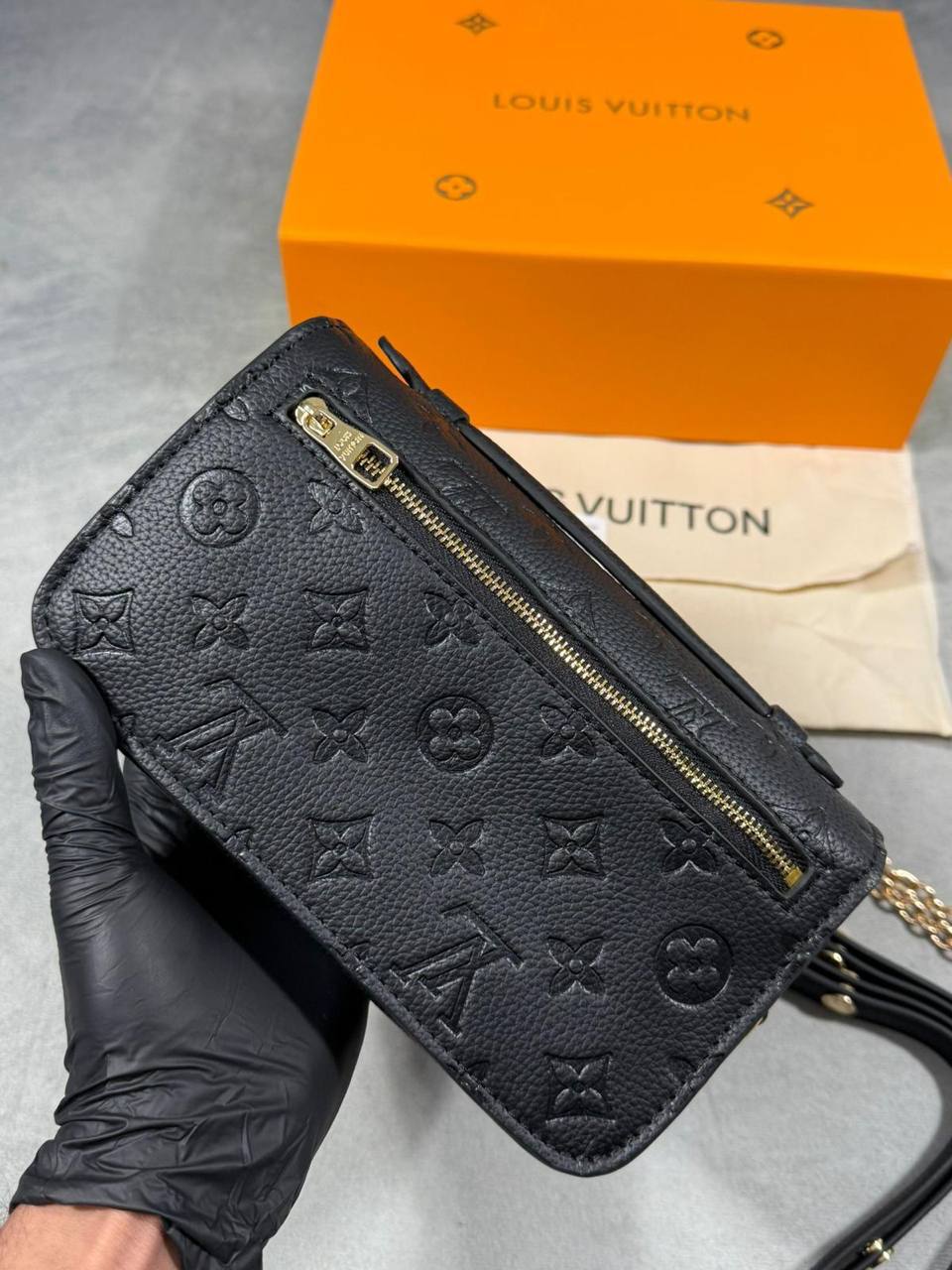 Louis Vuitton Pochette Métis East West Monogram Shoulder Bag Black Women's Reps Sale UK Best Quality AAA Replica