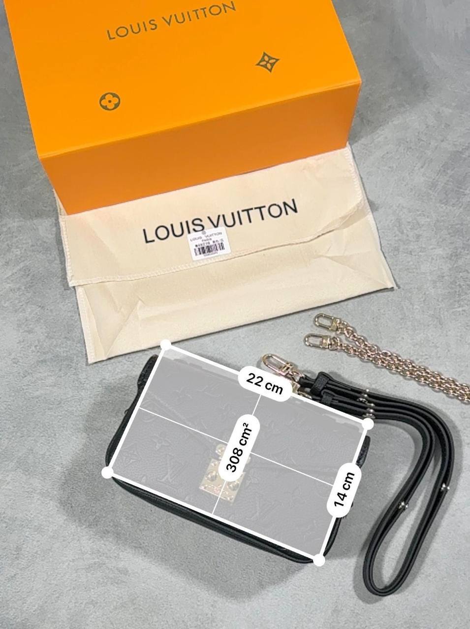 Louis Vuitton Pochette Métis East West Monogram Shoulder Bag Black Women's Reps Sale UK Best Quality AAA Replica